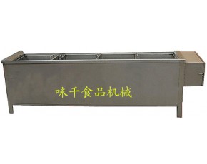 【廠家直銷】多功能漂燙燉煮油炸機(jī)，油炸鍋，水浴殺菌機(jī)，蔬菜預(yù)煮殺青機(jī)，山東味千食品機(jī)械