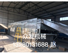 眾發(fā)廠家專業(yè)生產(chǎn)蘑菇多層烘干機(jī)，黑枸杞自動上料烘干流水線